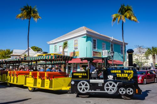 Key West town trolley