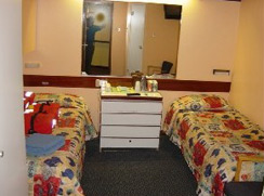 2 night cruise cabin view 4 - Cabins 2 Night Cruise 2 Day Cruise to the Bahamas 2 night cruise cabin view